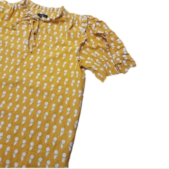 J. Crew Ruffled Embroidered Top - Picture 6 of 13